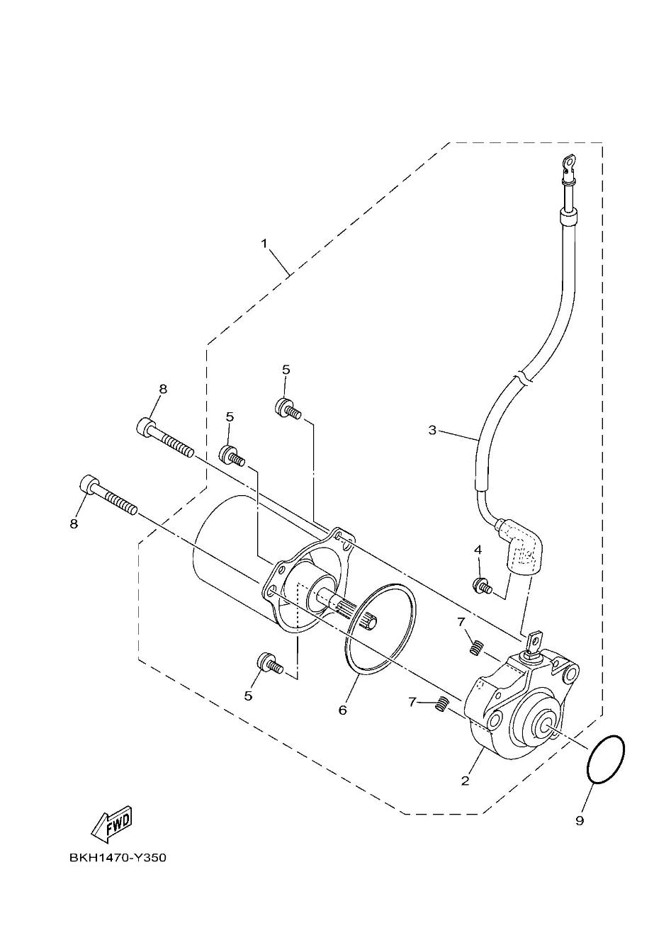 STARTING MOTOR